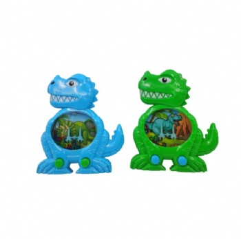 new cartoon dinosaur water game toy candy