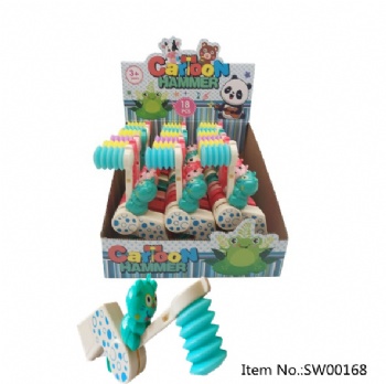 flashing lovely bear hammer toy candy