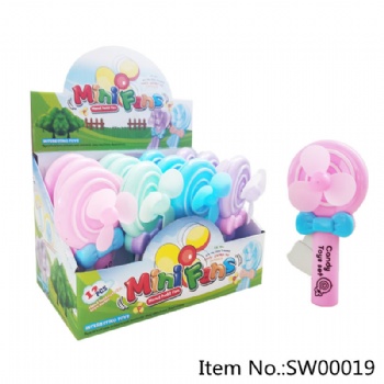 hand pressed lollipop fan
