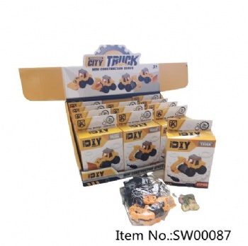DIY Engineering Truck Toy Candy
