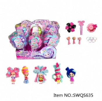 5''fragrance ice cream cute doll with accessoires