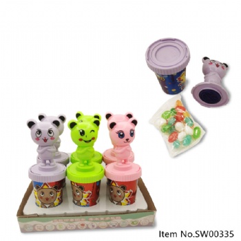 New Lovely cartoon stamp toy candy