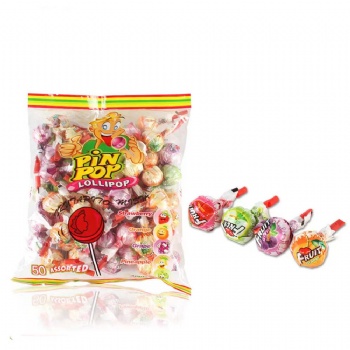 12-20g fruit flavor lollipop candy