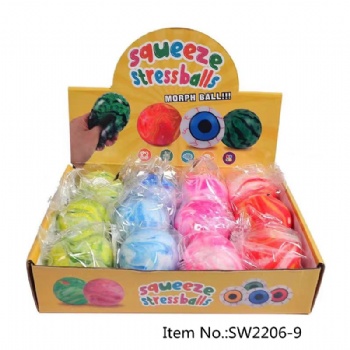 new coming squishy rainbow ball