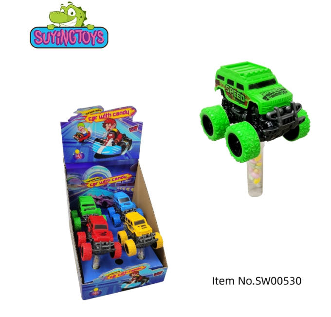 2025new-friction stunt off-road car-toy-candy