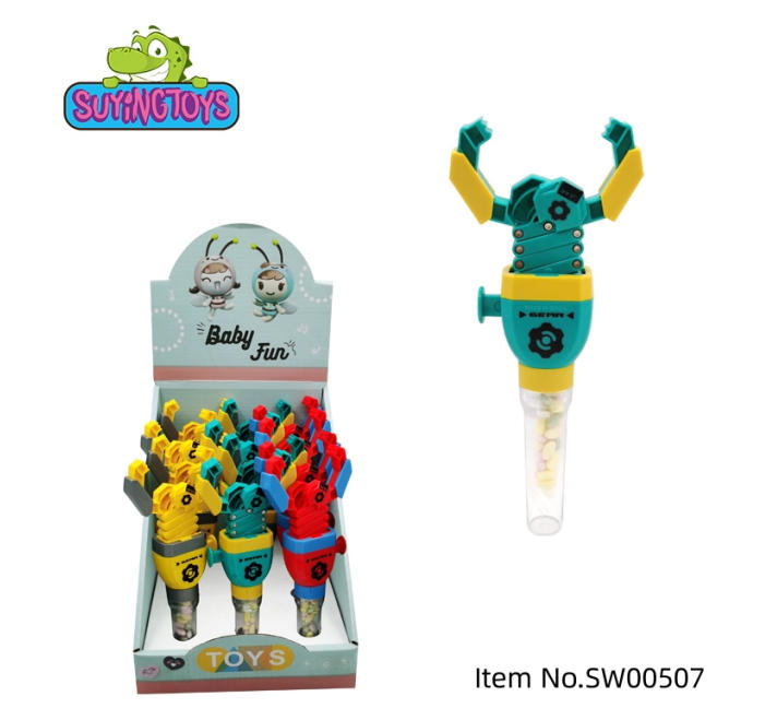 2025new-mechancal flexible tong-toy-candy