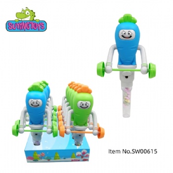 2025new-carrot weight lifting-toy-candy