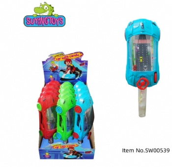 2025年新款自由轮手动赛车玩具糖果