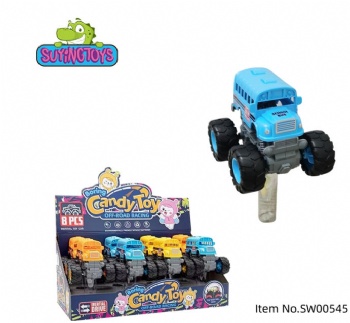 2025new-free wheel school bus-toy-candy