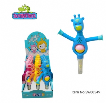 2025new-lovely cow funny pull tube-toy-candy