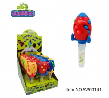 2025new-rocket Cube-toy-candy
