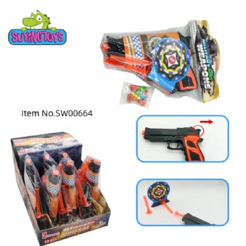 2025new-plastic gun set-toy-candy